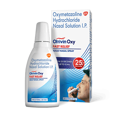 Oxymetazoline deals nasal spray